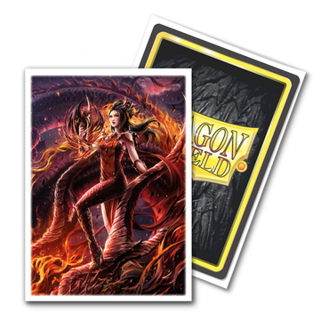 Sleeves - Dragon Shield - Box 100 - Matte Art - Flesh and Blood Uprising Dromai
