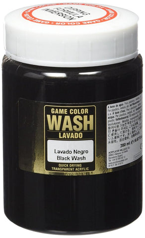 Vallejo Game Colour - Black Wash 200ml