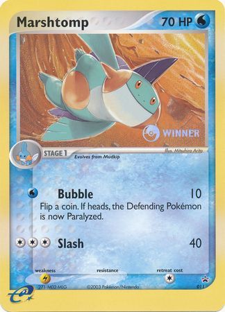 Marshtomp (011) (Jumbo Card) [Nintendo: Black Star Promos]-1