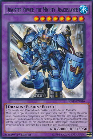 Dinoster Power, the Mighty Dracoslayer [BOSH-EN046] Rare