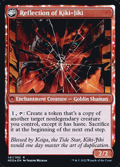 Fable of the Mirror-Breaker // Reflection of Kiki-Jiki [Kamigawa: Neon Dynasty Prerelease Promos]-2