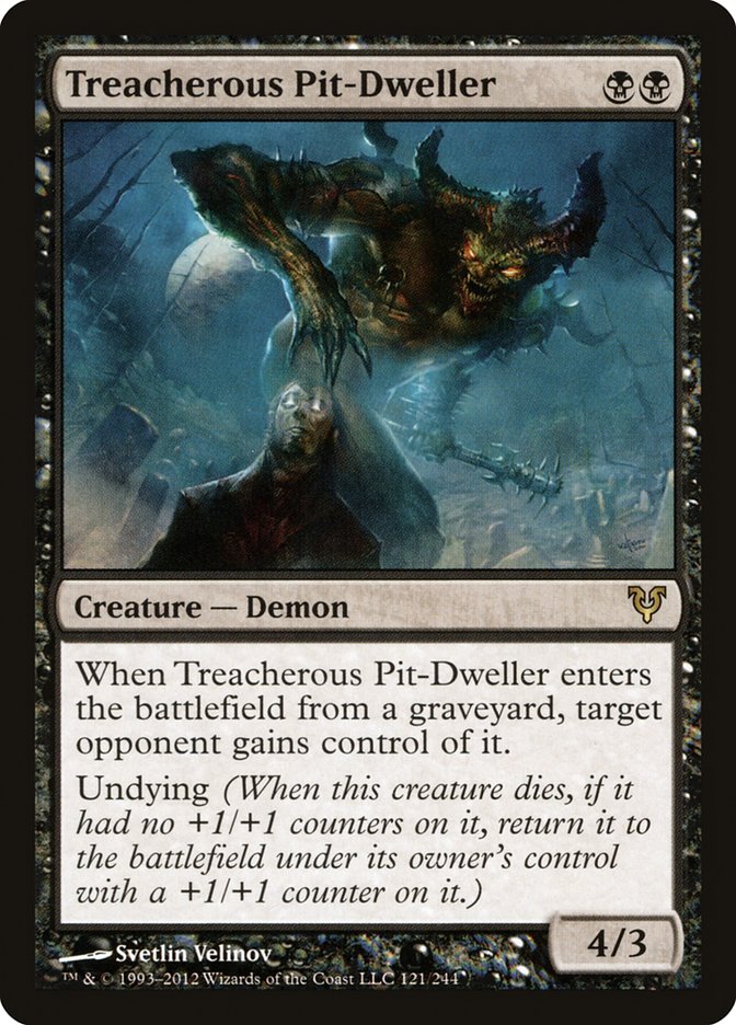 Treacherous Pit-Dweller [Avacyn Restored]-1