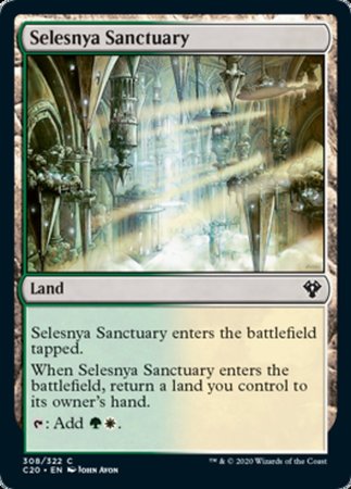 Selesnya Sanctuary [Commander 2020]-1