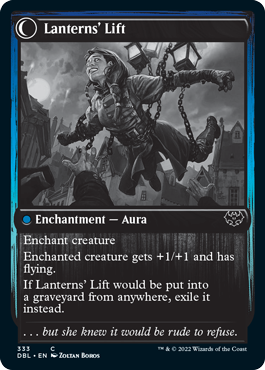 Lantern Bearer // Lanterns' Lift [Innistrad: Double Feature]-2