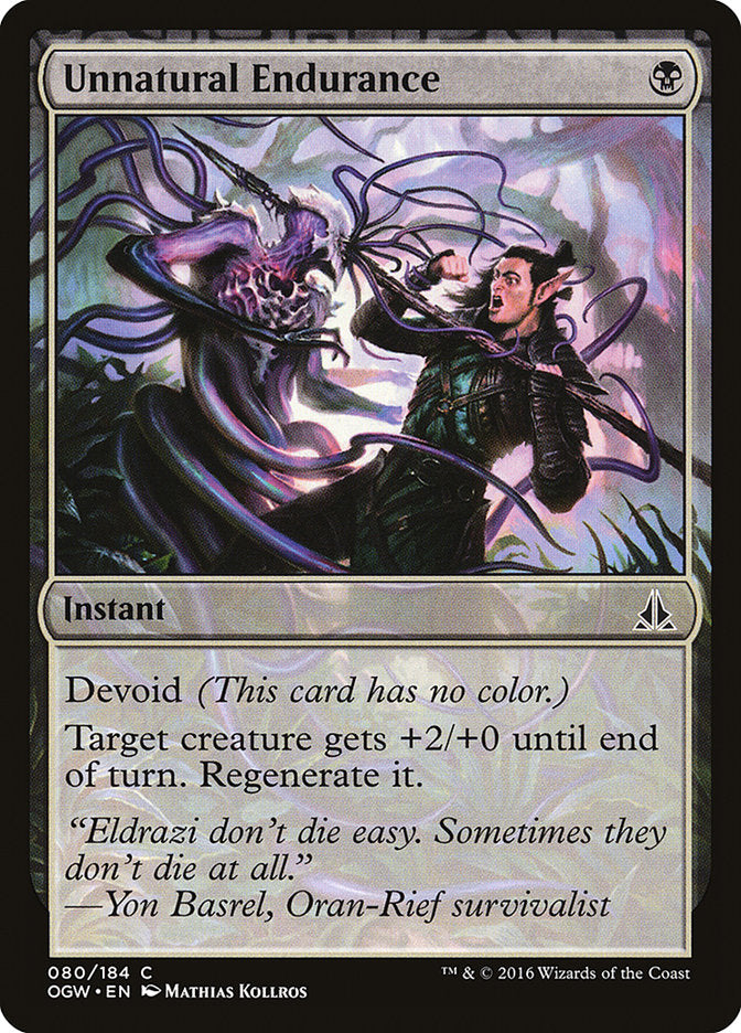 Unnatural Endurance [Oath of the Gatewatch]-1