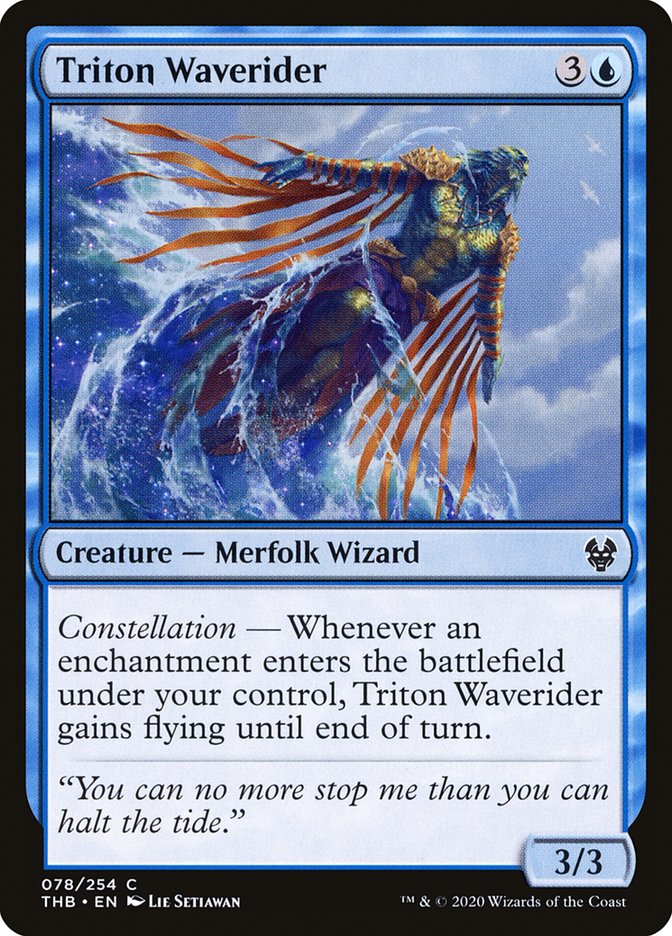 Triton Waverider [Theros Beyond Death]-1