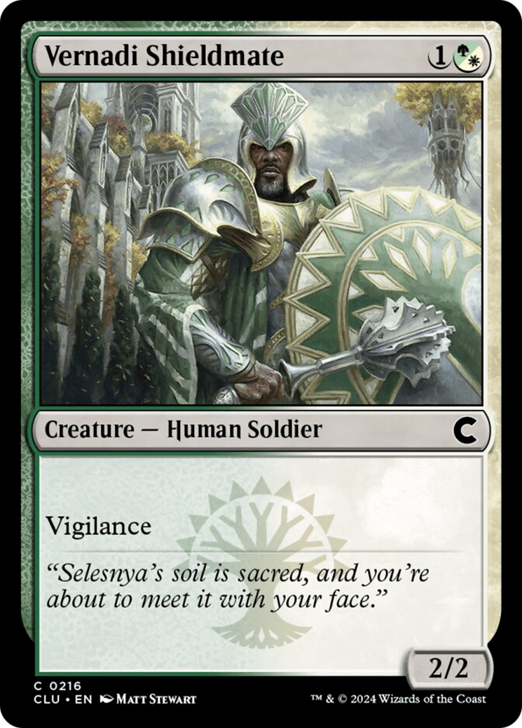 Vernadi Shieldmate [Ravnica: Clue Edition]-1