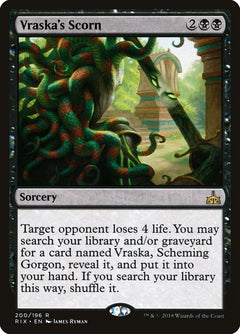 Vraska's Scorn [Rivals of Ixalan]-1