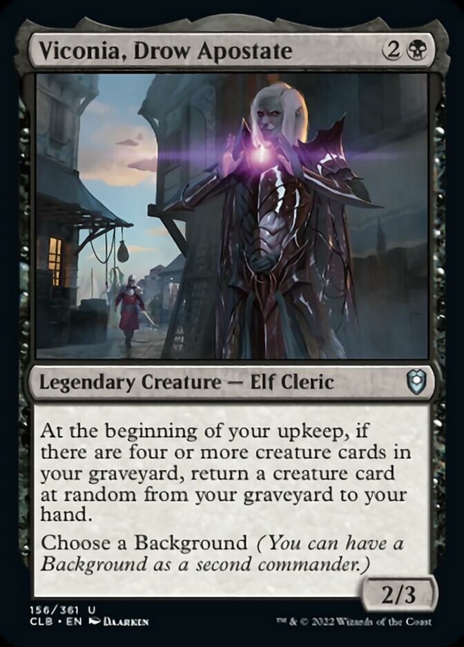 Viconia, Drow Apostate [Commander Legends: Battle for Baldur's Gate]-1