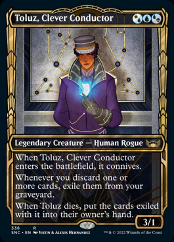 Toluz, Clever Conductor (Showcase Golden Age) [Streets of New Capenna]-1