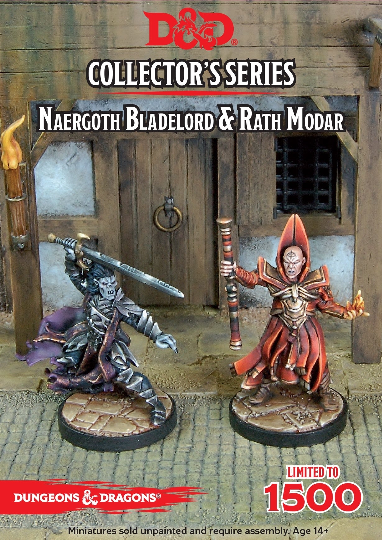 D&D Collectors Series Miniatures Naergoth Bladelord & Rath Modar-1