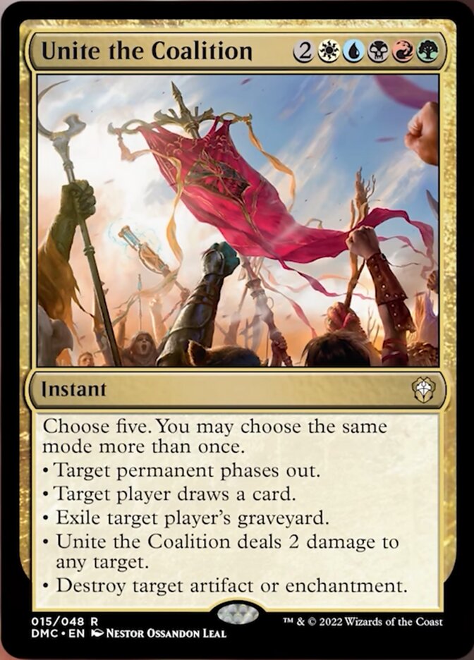 Unite the Coalition [Dominaria United Commander]-1