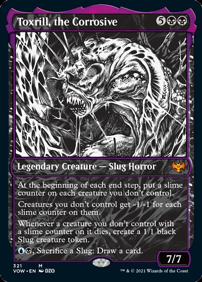 Toxrill, the Corrosive (Showcase Eternal Night) [Innistrad: Crimson Vow]-1