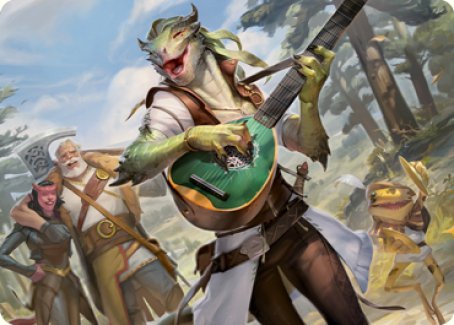 Wandering Troubadour Art Card [Dungeons & Dragons: Adventures in the Forgotten Realms Art Series]-1