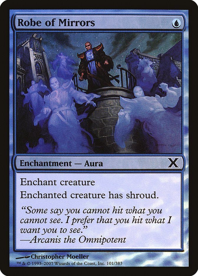Robe of Mirrors (Premium Foil) [Tenth Edition]-1