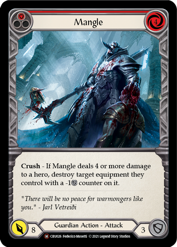Mangle [U-CRU026] (Crucible of War Unlimited)  Unlimited Normal