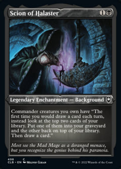 Scion of Halaster (Foil Etched) [Commander Legends: Battle for Baldur's Gate]-1