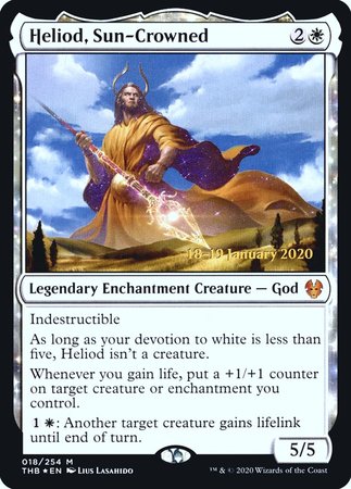 Heliod, Sun-Crowned [Theros Beyond Death Promos]