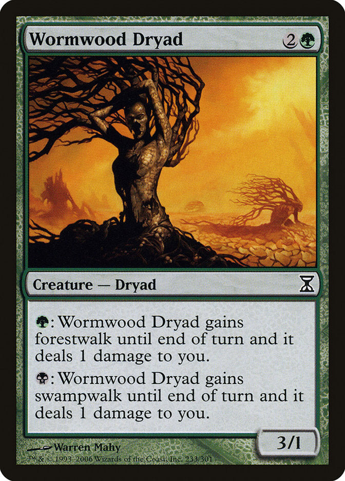 Wormwood Dryad [Time Spiral]-1