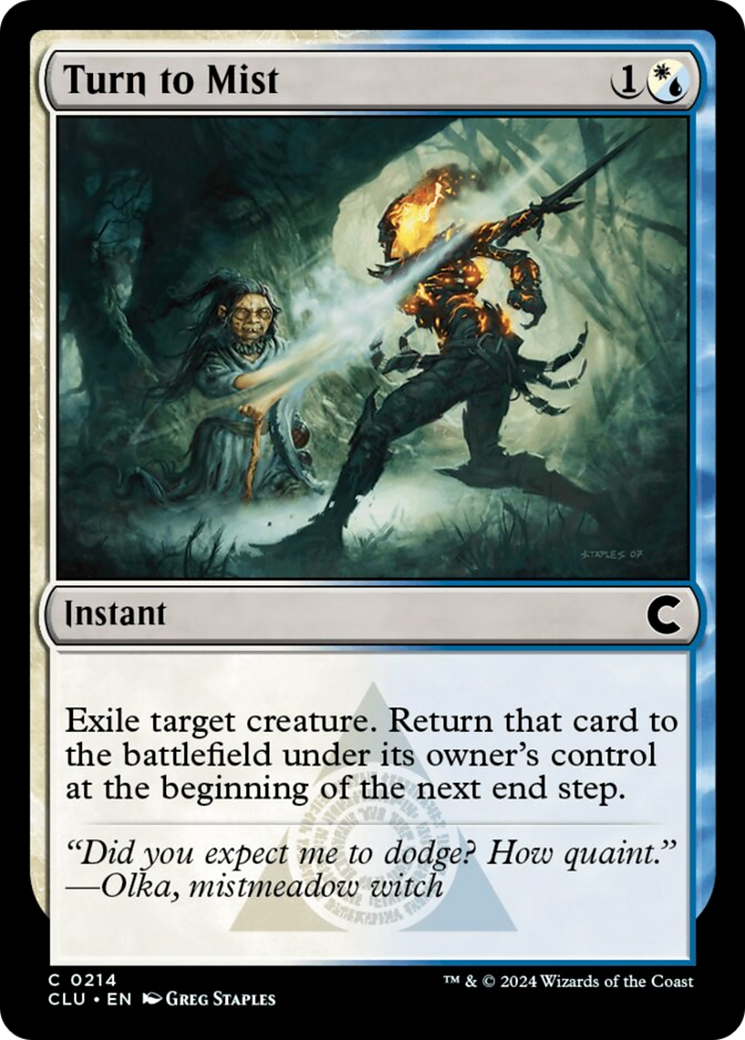 Turn to Mist [Ravnica: Clue Edition]-1