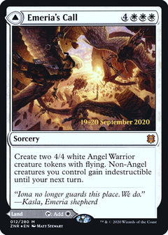 Emeria's Call // Emeria, Shattered Skyclave [Zendikar Rising Prerelease Promos]-1