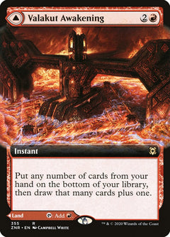 Valakut Awakening // Valakut Stoneforge (Extended Art) [Zendikar Rising]-1