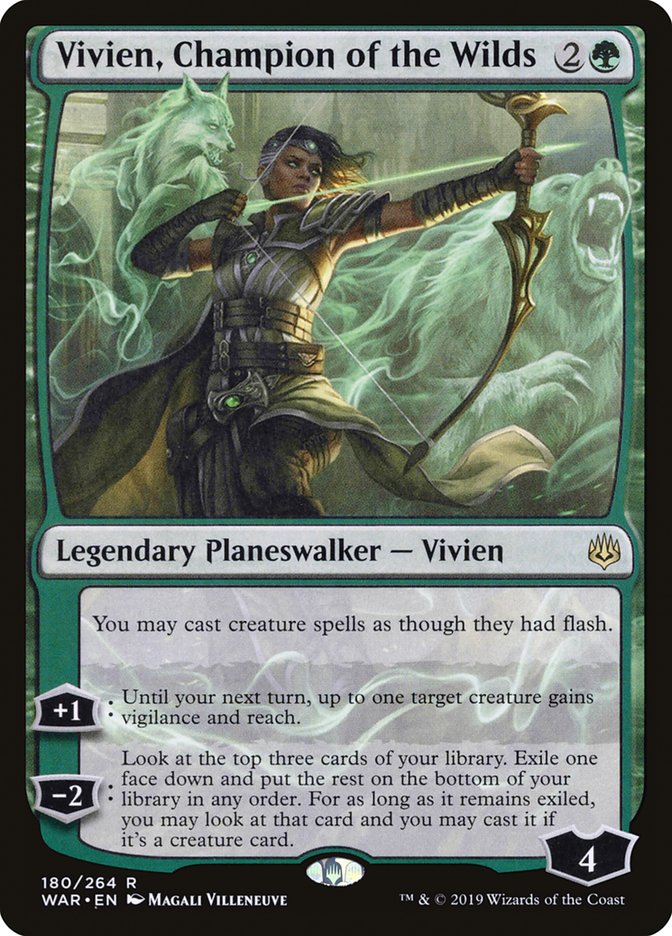 Vivien, Champion of the Wilds [War of the Spark]-1