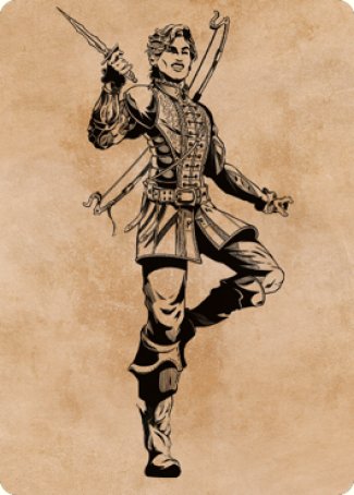 Astarion, the Decadent Art Card [Commander Legends: Battle for Baldur's Gate Art Series]-1