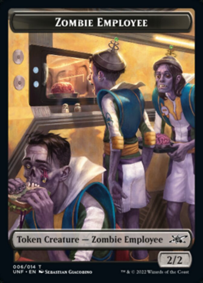 Zombie Employee Token [Unfinity Tokens]-1