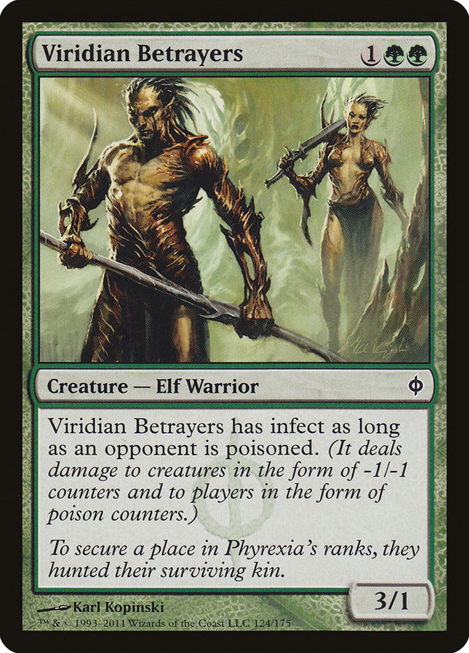 Viridian Betrayers [New Phyrexia]-1