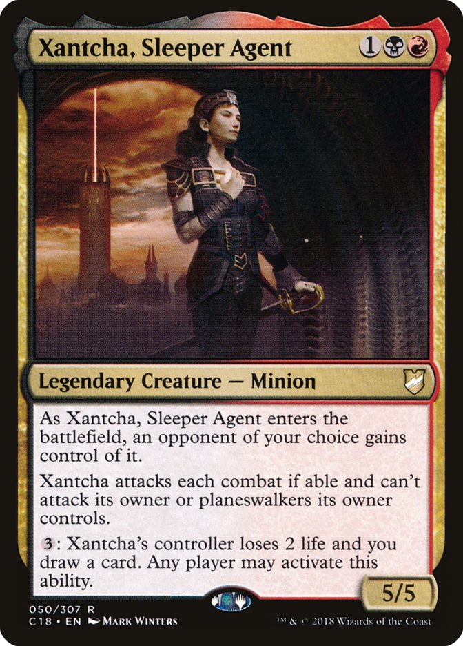 Xantcha, Sleeper Agent [Commander 2018]-1