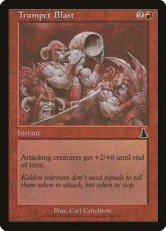 Trumpet Blast [Urza's Destiny]-1