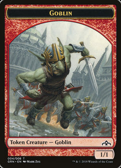 Soldier // Goblin Double-Sided Token [Guilds of Ravnica Guild Kit Tokens]-2