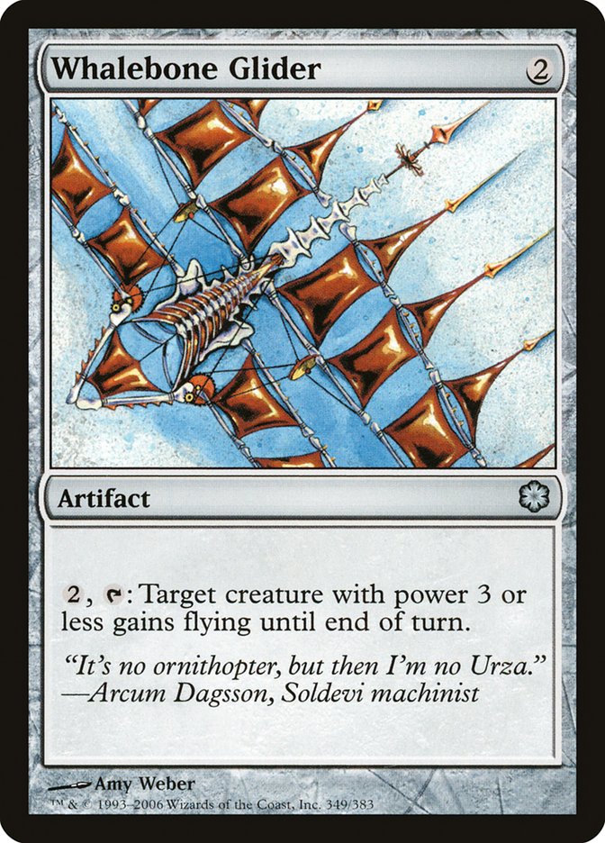 Whalebone Glider [Coldsnap Theme Decks]-1