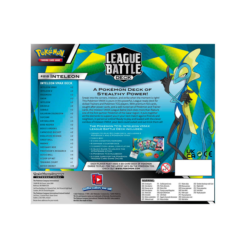 Sword & Shield: Battle Styles - League Battle Deck (Inteleon VMAX)-3