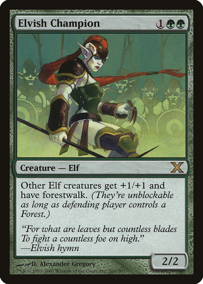 Elvish Champion [Tenth Edition]-1
