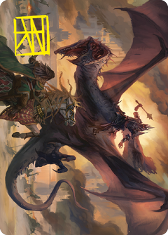 Witch-king, Bringer of Ruin Art Card (Gold-Stamped Signature) [The Lord of the Rings: Tales of Middle-earth Art Series]-1