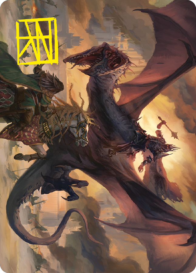Witch-king, Bringer of Ruin Art Card (Gold-Stamped Signature) [The Lord of the Rings: Tales of Middle-earth Art Series]-1