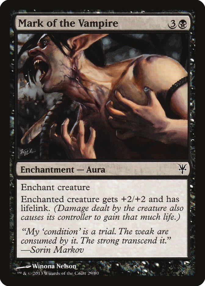 Mark of the Vampire [Duel Decks: Sorin vs. Tibalt]-1
