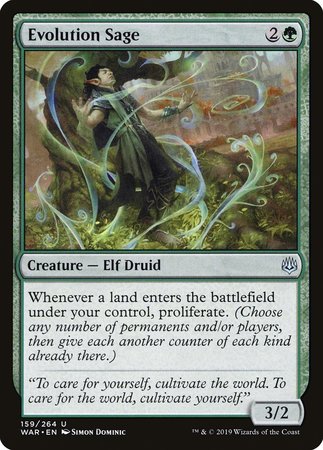 Evolution Sage [War of the Spark]-1
