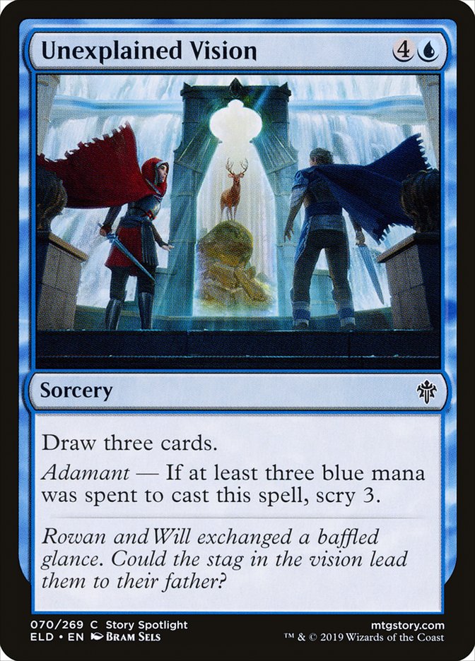 Unexplained Vision [Throne of Eldraine]-1