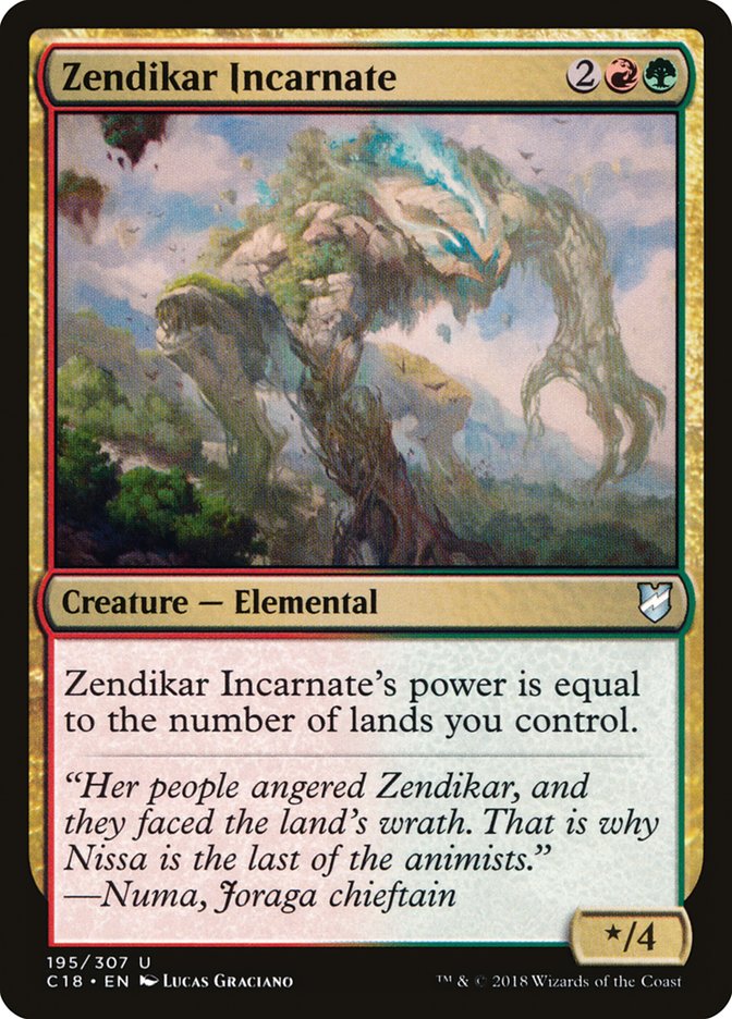 Zendikar Incarnate [Commander 2018]-1