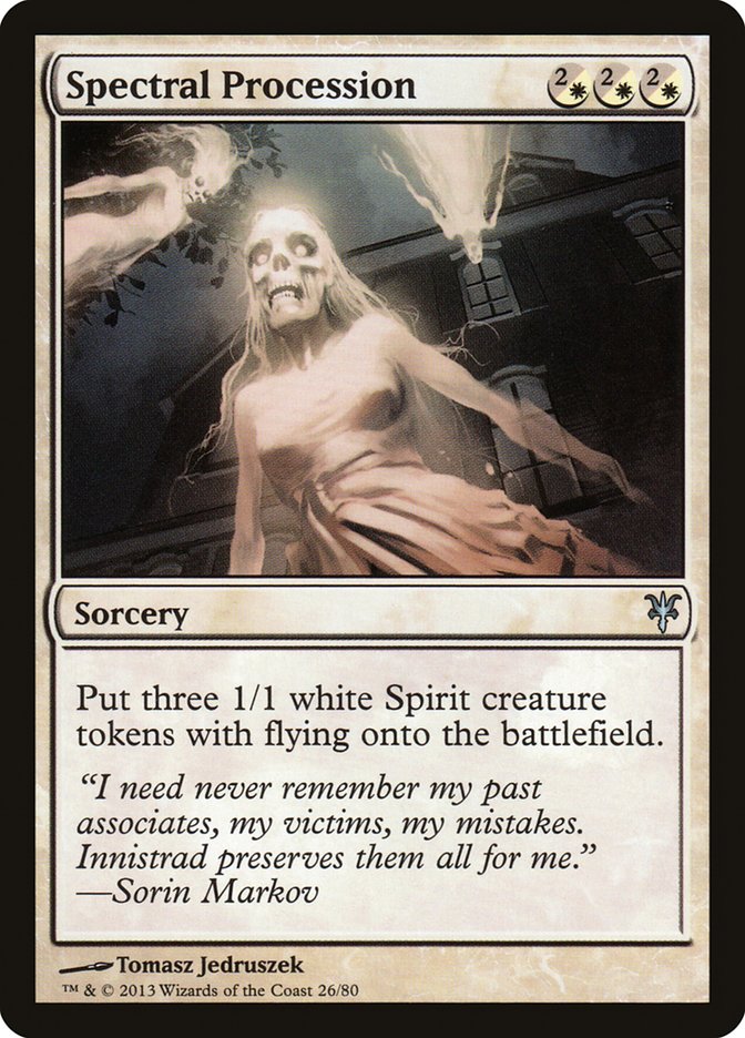 Spectral Procession [Duel Decks: Sorin vs. Tibalt]-1