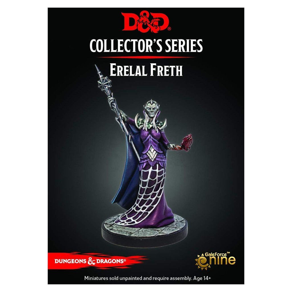 D&D Collectors Series Miniatures Waterdeep Dungeon of the Mad Mage Erelal Freth-1