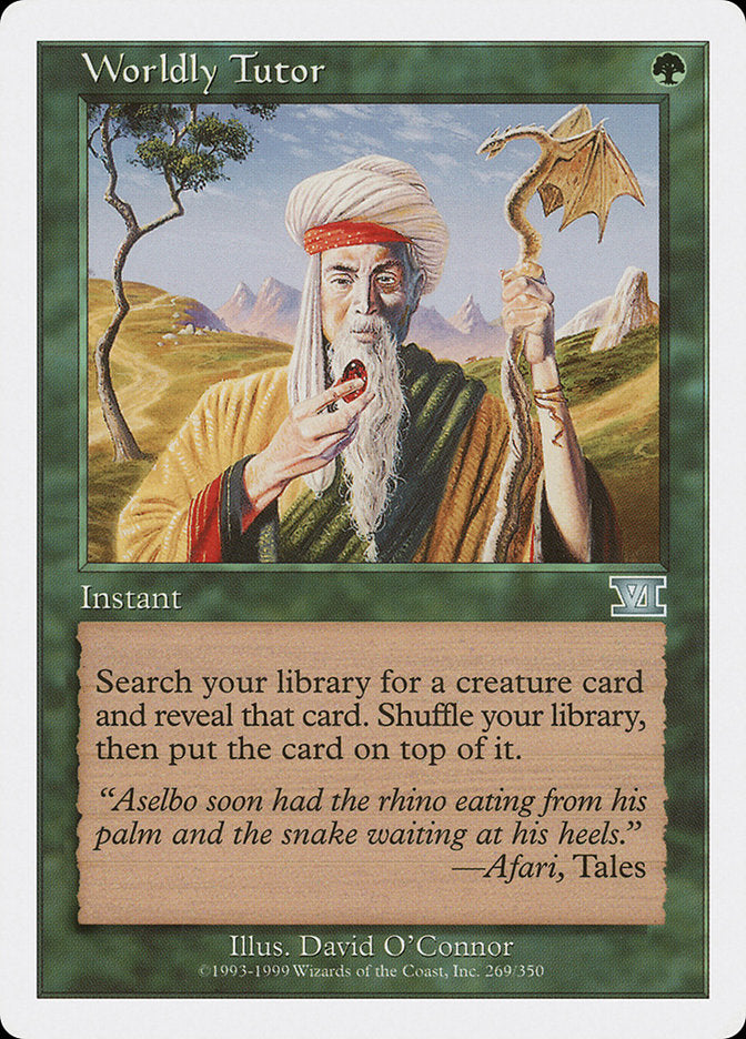 Worldly Tutor [Classic Sixth Edition]-1