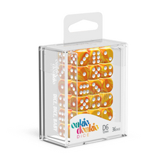Oakie Doakie Dice D6 12 mm Gemi - Sunstone (36)-1