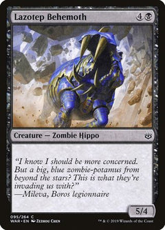 Lazotep Behemoth [War of the Spark]-1