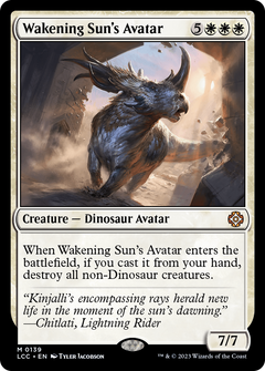 Wakening Sun's Avatar [The Lost Caverns of Ixalan Commander]-1
