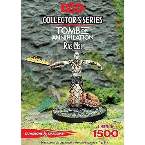 D&D Collectors Series Miniatures Tomb of Annihilation Ras Nsi (1 Fig)-1