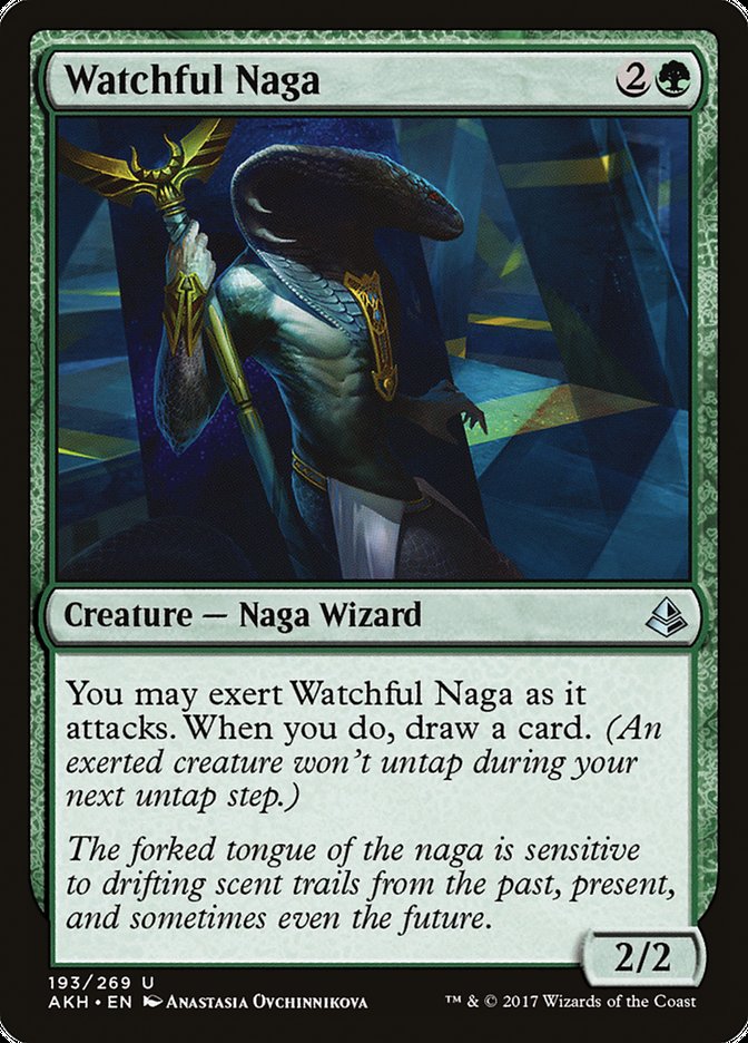 Watchful Naga [Amonkhet]-1